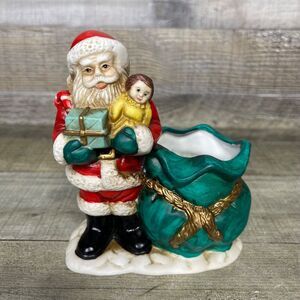 Vintage Vitabath Christmas Santa Clause Home Decor Figurine
